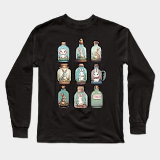 Bunnys in A Bottles Long Sleeve T-Shirt